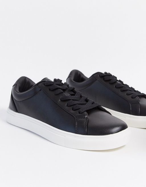 Burton Menswear sneaker in black | ASOS