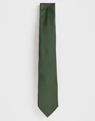 Burton Menswear - Stropdas in kaki-Groen