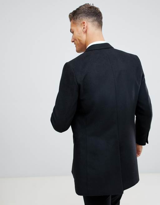 Burton Menswear – Svart överrock, 2 av 4