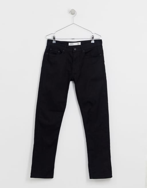 Burton Menswear – Svarta slim jeans, 3 av 4