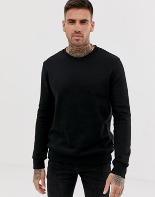 Burton Menswear - Sweatshirt in zwart