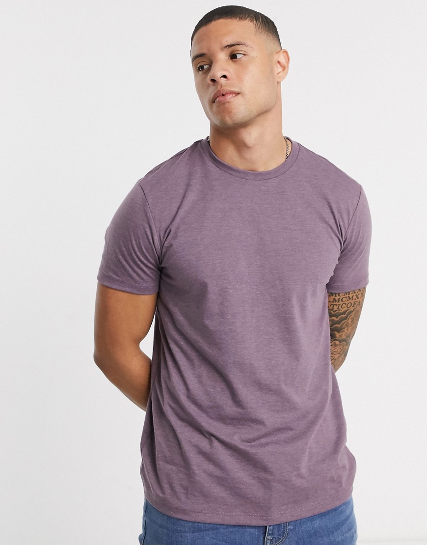 Burton Menswear - T-shirt in lila-Paars