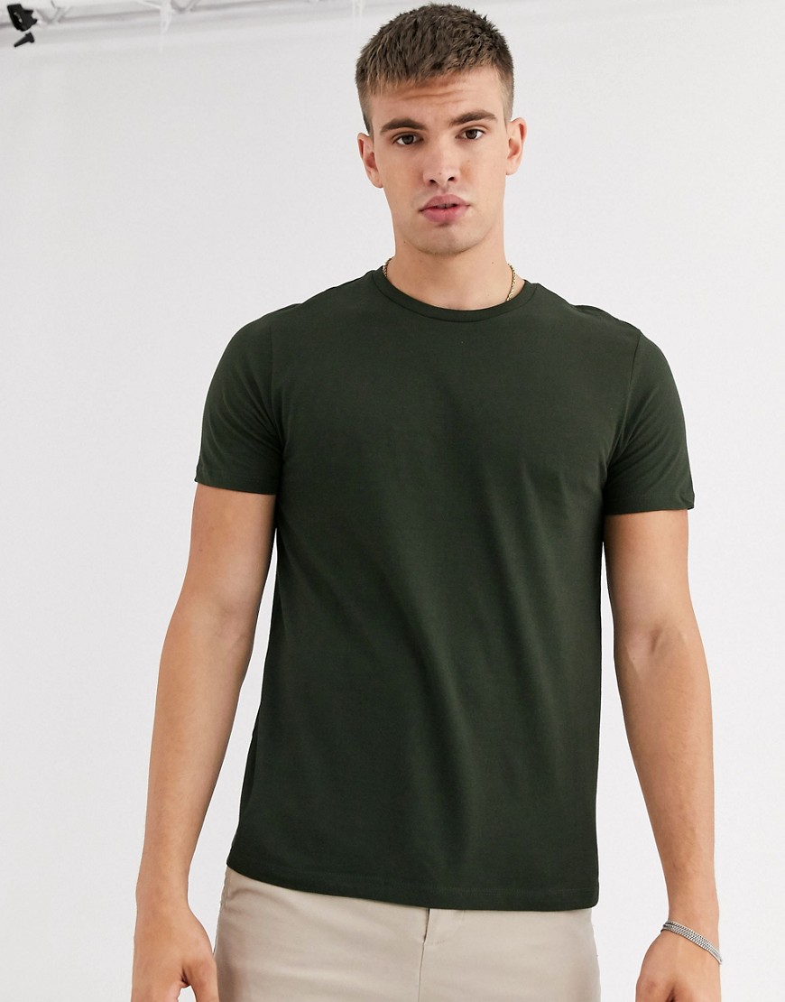 Burton Menswear - T-shirt kaki-Verde