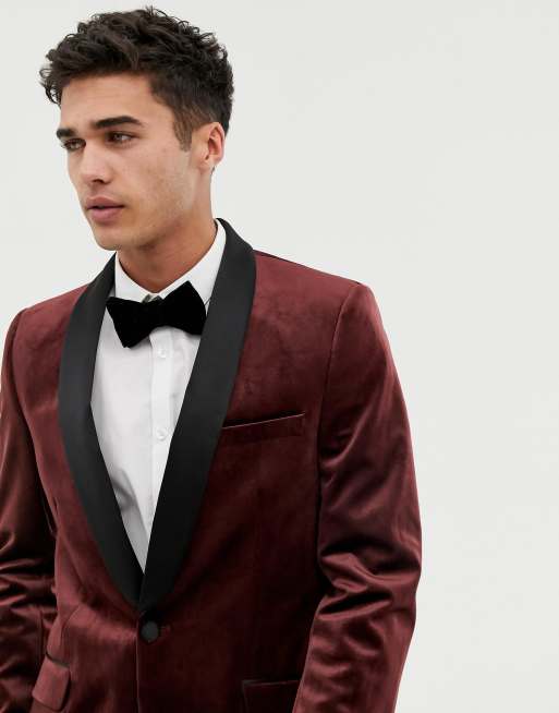 Burton best sale velvet blazer