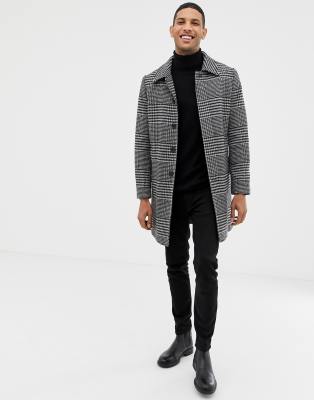 asos mens wool overcoat