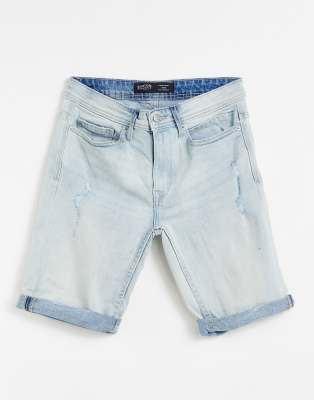 burton denim shorts