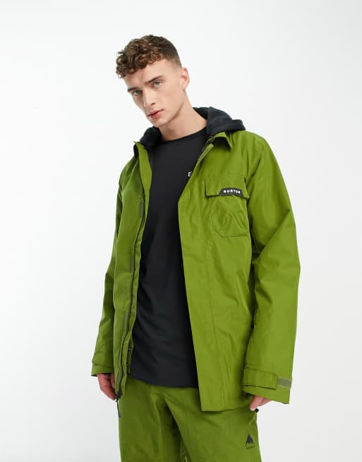 Burton Snow Dunmore jacket in green | ASOS