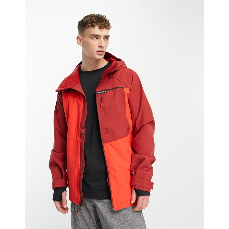 Burton Snow Lodgepole jacket in red