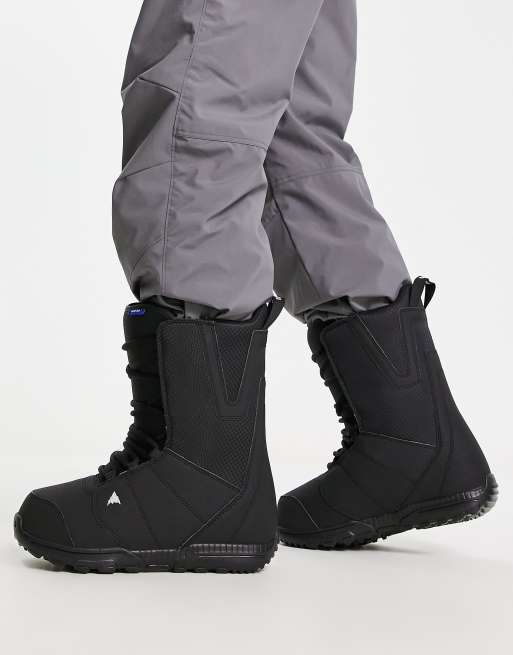 Burton Snow Moto Lace snowboard boots in black | ASOS