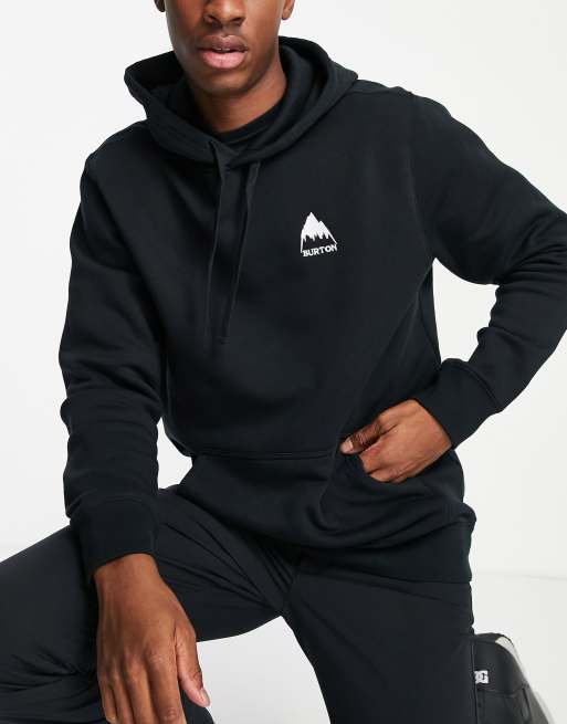 Burton black clearance hoodie