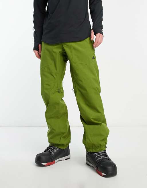 Burton Snow Plus – Melter – Zielone spodnie narciarskie