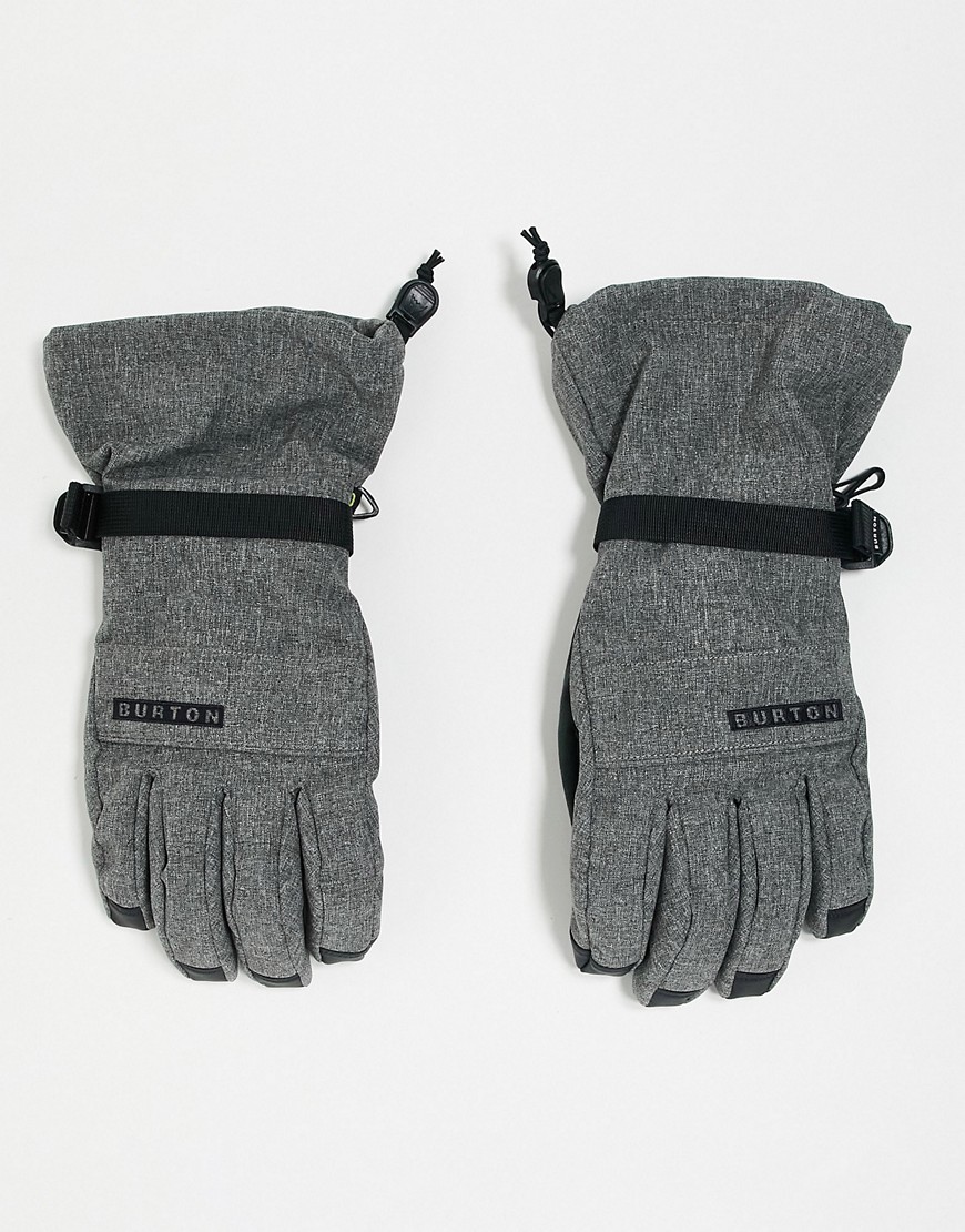 burton - snow profile - guanti grigi-grigio