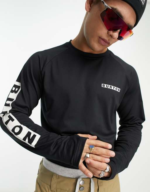 Burton Snow – Roadie – Czarny T-shirt termiczny