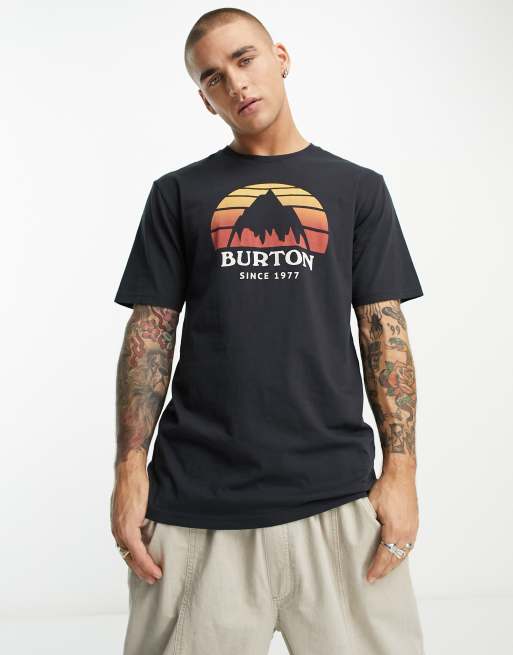 Burton Snow Underhill short sleeve t-shirt in black