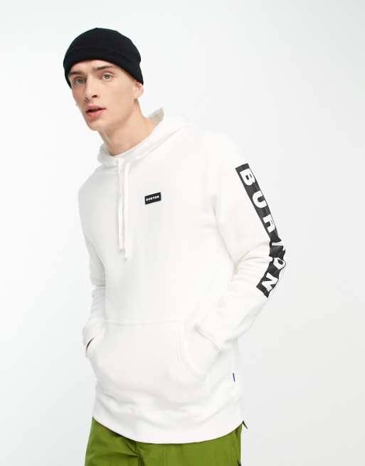 Burton Snow Vault pullover hoodie in white