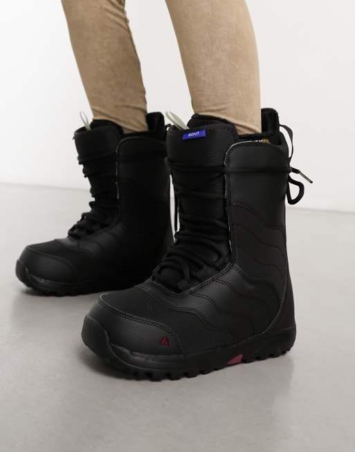 Burton Snowboard Mint Lace snowboard boots in black ASOS