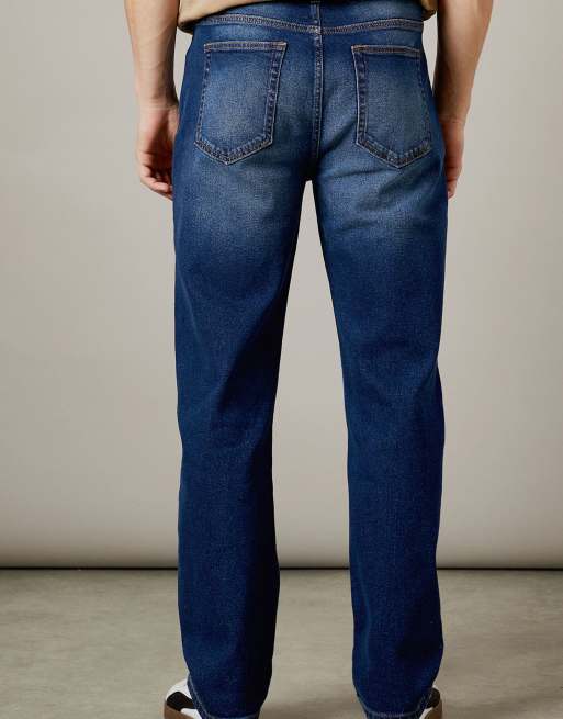 Burton Stretch Straight Fit Jeans in dark blue, 2 of 5