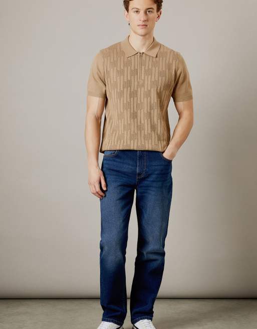 Burton Stretch Straight Fit Jeans in dark blue, 4 of 5
