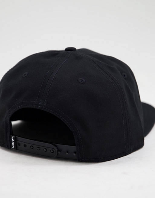  Caps & Hats/Burton Underhill trucker cap in black 