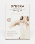 [Bye Bra] Bye Bra breast lift tape and satin nipple cover 3 pair pack in beige-Neutral F-H Cup Beige