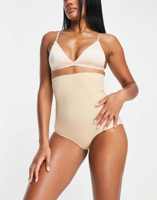 Culotte taille haute invisible - Beige