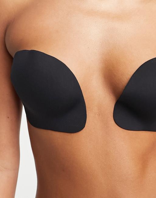 Bye Bra – Czarny samonośny biustonosz push up wielokrotnego użytku, 3 z 4
