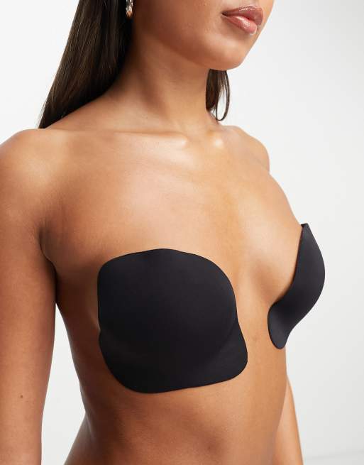 Bye Bra – Czarny samonośny biustonosz push up wielokrotnego użytku, 4 z 4