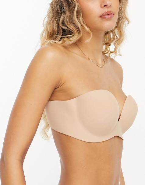 Bye Bra Gala backless and strapless stick on bra in beige - view 1