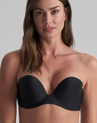 Bye Bra Bye Bra Gala backless and strapless stick on bra in black - BLACK