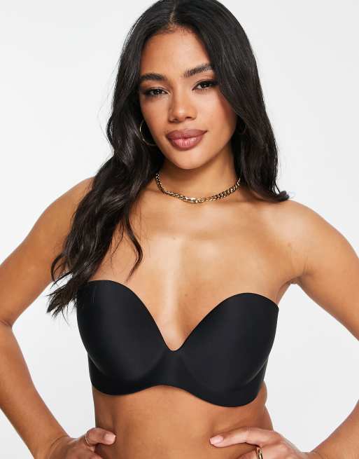 ASOS DESIGN - Reggiseno adesivo imbottito con ferretto e schiena scoperta