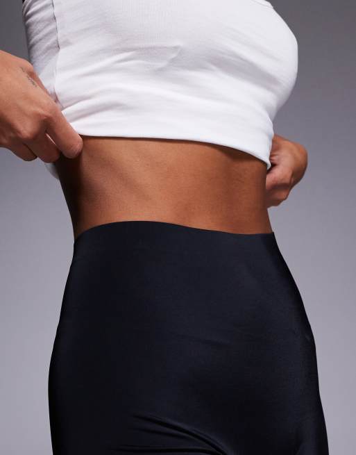 Bye Bra Invisible mid waist light support shorties in black, 2 of 5