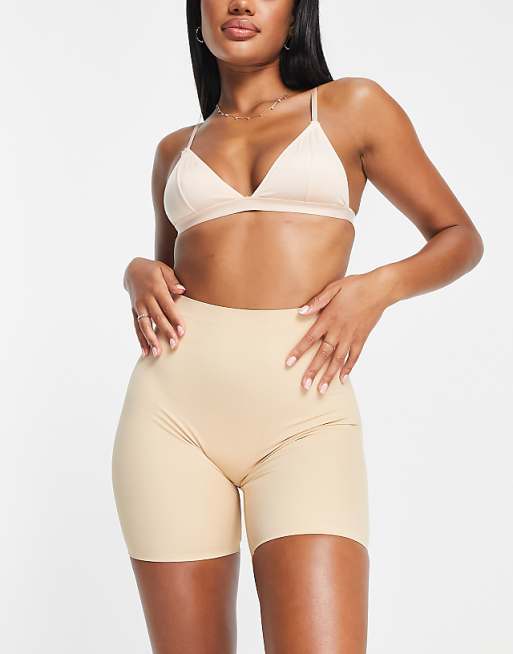 Bye Bra invisible mid waist shaping short in beige