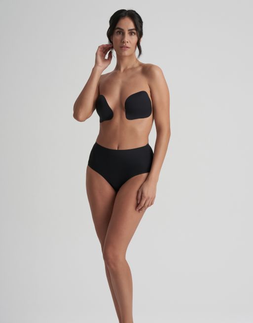 Bye Bra push up reusable stick on cups in black, 3 of 3