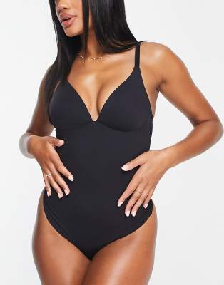 Bye Bra sculpting shaping bodysuit in black - ASOS Price Checker