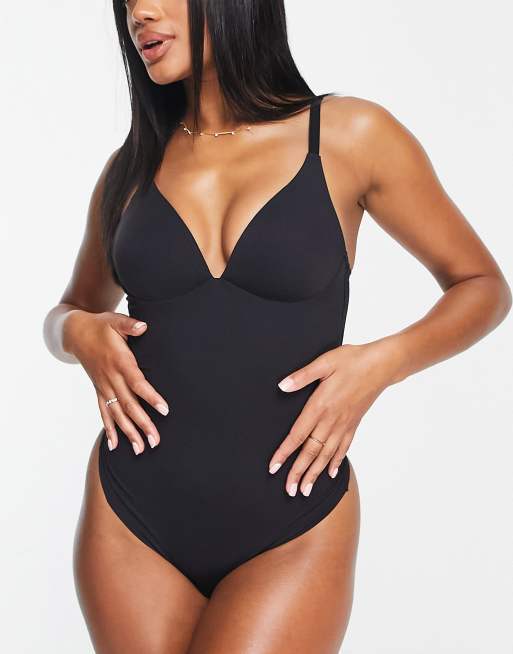 TC Fine Shapewear Fits You Perfect Black Low Back BodyBriefer Bodysuit –  The Bra Genie