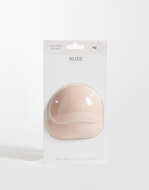 Bye Bra X Nude Intimates half push up pads in beige, 3 of 3