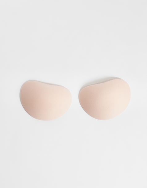 Bye Bra X Nude Intimates - Halve push-up pads in beige - view 1