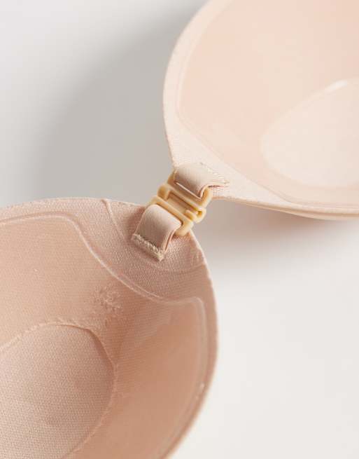Bye Bra X Nude Intimates stick on mango bra in beige, 2 of 3
