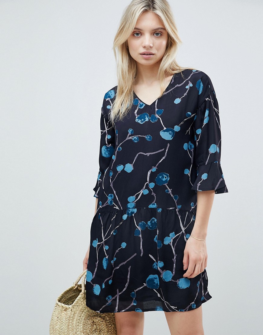 B.Young Abstract Floral Dress-Multi