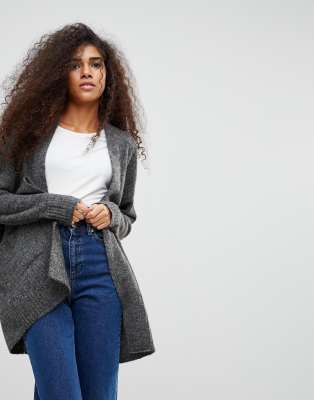 B.Young Longline Mohair Mix Cardigan | ASOS