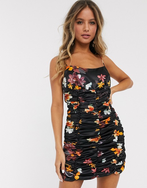 C/Meo Collective Obsessions floral mini dress