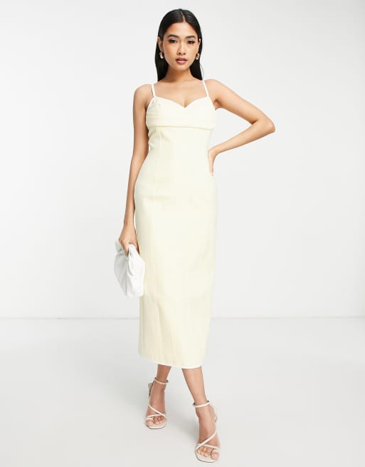 Cmeo collective cheap yellow dress