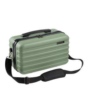 Cabin Max 20l anode underseat vanity case 40x20x25cm in bodo green