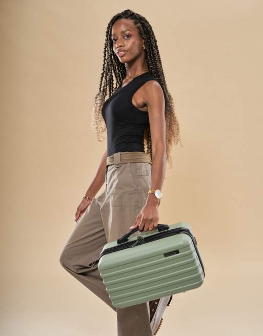 Cabin Max 20l anode underseat vanity case 40x20x25cm in bodo green, 4 of 4