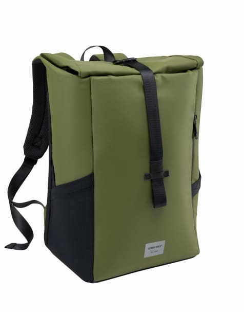 Cabin Max 20l iseo roll top underseat backpack 40x20x25cm in khaki - view 1