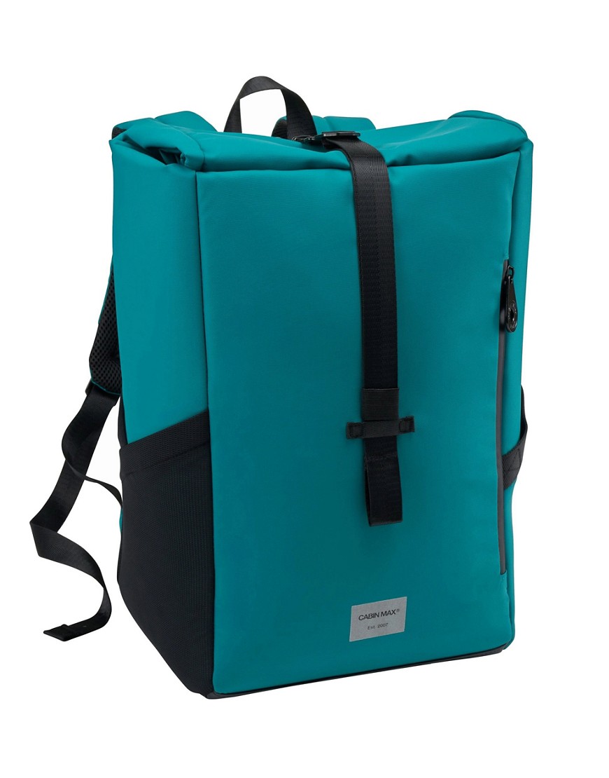 Cabin Max 20l iseo roll top underseat backpack 40x20x25cm in teal-Blue