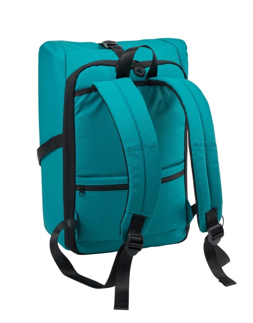 Cabin Max 20l iseo roll top underseat backpack 40x20x25cm in teal, 2 of 4