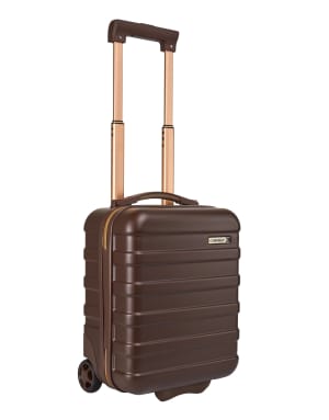 Cabin Max 24l anode underseat cabin suitcase 40x30x20cm in brown