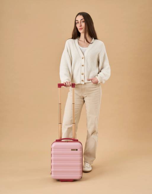 Cabin Max 24l anode underseat cabin suitcase 40x30x20cm in pink berry, 7 of 7
