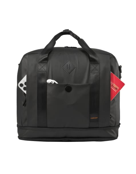 Cabin Max 24l gozo expandable underseat holdall in black - view 1